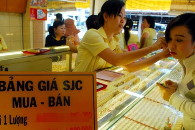 Giá vàng hôm nay: Vươn thẳng tới mốc 37 triệu đồng/lượng